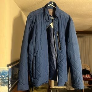 Cole Hana quilted nylon zip jacket xxl